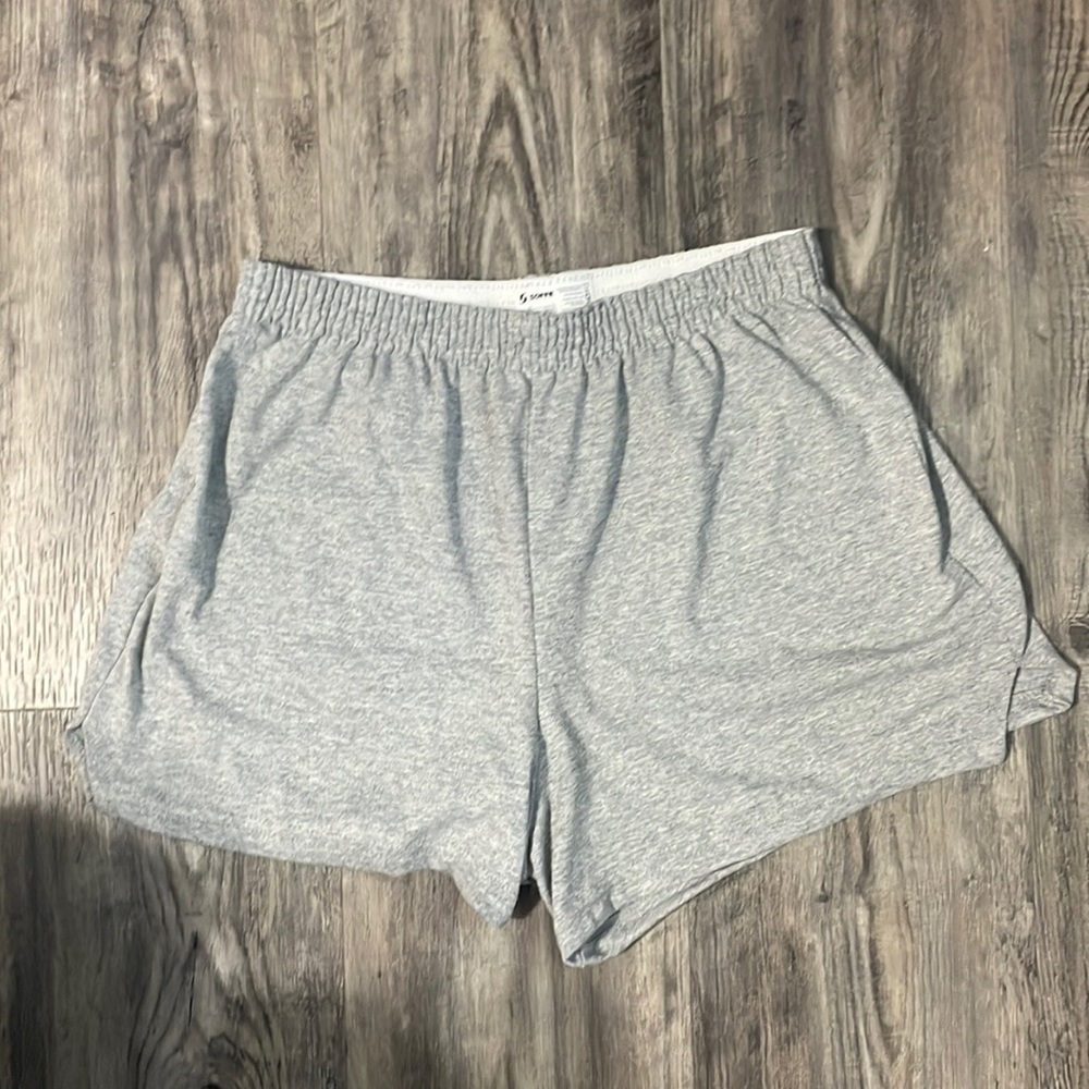Grey cotton shorts. Size large. From dicks, brand is soffee